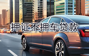临夏押证不押车贷款